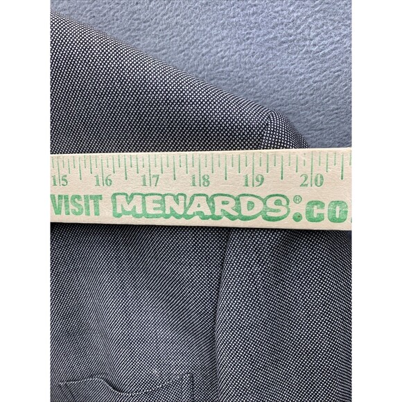 Polo Ralph Lauren Mens Suit Jacket Gray 3 Button Virgin Wool Extrafine Italy 41R - Picture 6 of 16